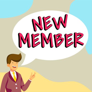 Yeni Üye, İş Konsepti, Yeni Çocuk Doğumu şirketine ya da ekibine eleman alımı