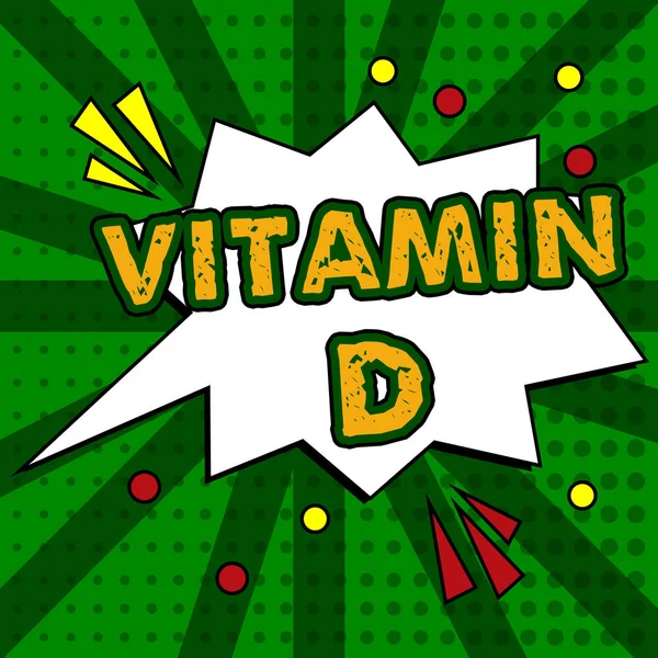 Text Showing Inspiration Vitamin Word Written Nutrient Responsible Increasing Intestinal — Stockfoto