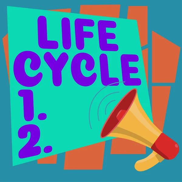 Writing displaying text Life Cycle, Internet Concept the series of changes in the life of an organism and animals
