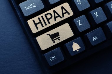 Sign displaying Hipaa, Business concept Acronym stands for Health Insurance Portability Accountability