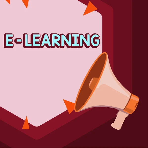 Text Caption Presenting Learning Business Idea Training Electronic Media Usually — Stok fotoğraf