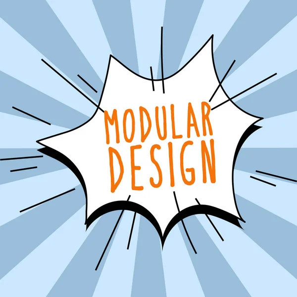 Texte Source Inspiration Modular Design Word Pour Conception Produits Pour — Photo
