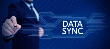 El yazısı işareti Data Sync, farklı kaynaklar tarafından sürekli olarak oluşturulan veriler için sözcük