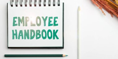 Kavramsal başlık Çalışanların El Kitabı, Şirket işletim prosedürlerini içeren İnternet Konsepti Belgesi