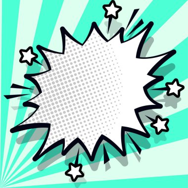 Comics Design Frames. Photo Frame Set With Boom Bubbles For Design Collage