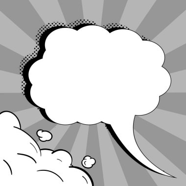 Comics Design Frames. Photo Frame Set With Boom Bubbles For Design Collage