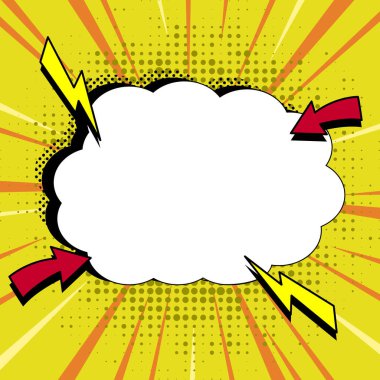 Comics Design Frames. Photo Frame Set With Boom Bubbles For Design Collage