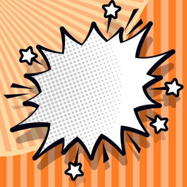 Comics Design Frames. Photo Frame Set With Boom Bubbles For Design Collage