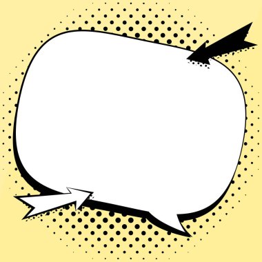 Comics Design Frames. Photo Frame Set With Boom Bubbles For Design Collage