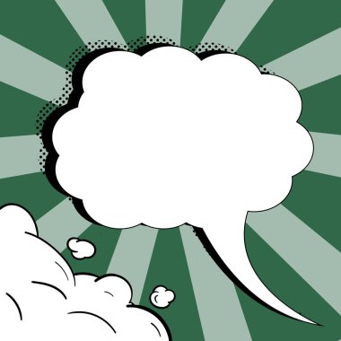 Comics Design Frames. Photo Frame Set With Boom Bubbles For Design Collage