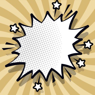 Comics Design Frames. Photo Frame Set With Boom Bubbles For Design Collage