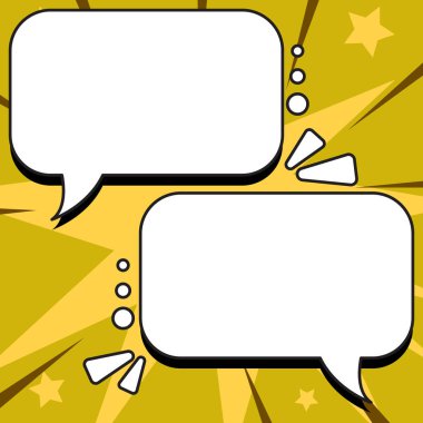 Comics Design Frames. Photo Frame Set With Explosion For Add Collage