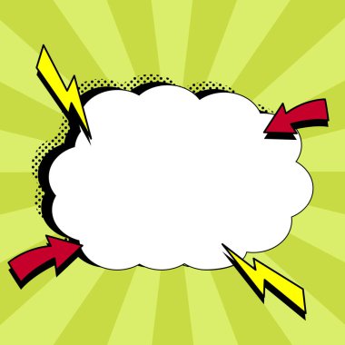 Comics Design Frames. Photo Frame Set With Explosion For Add Collage