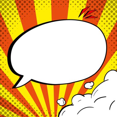 Comics Design Frames. Photo Frame Set With Boom Bubbles For Design Collage