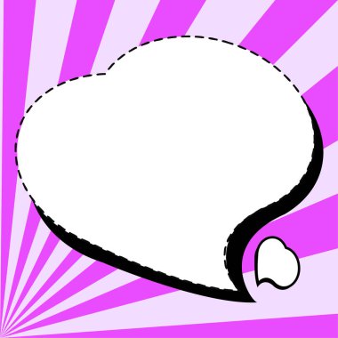 Comics Design Frames. Photo Frame Set With Boom Bubbles For Design Collage