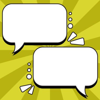 Comics Design Frames. Photo Frame Set With Explosion For Add Collage