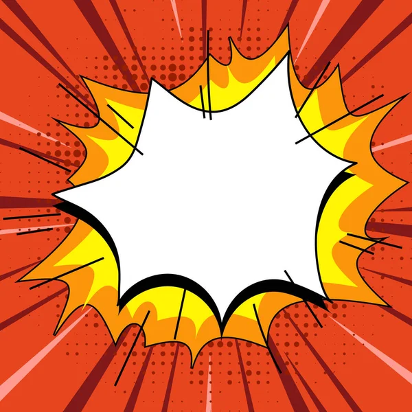 Comics Design Frames. Photo Frame Set With Boom Bubbles For Design Collage