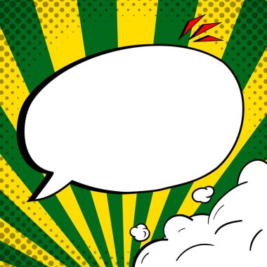 Comics Design Frames. Photo Frame Set With Boom Bubbles For Design Collage