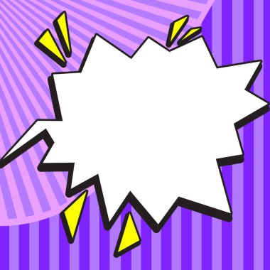 Comics Design Frames. Photo Frame Set With Explosion For Add Collage