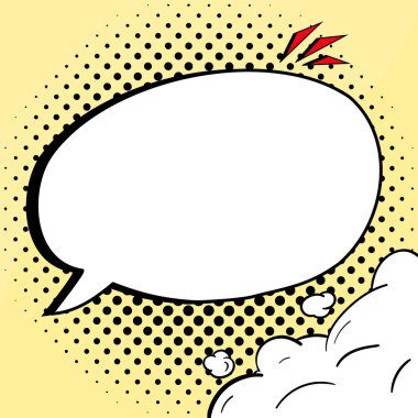 Comics Design Frames. Photo Frame Set With Explosion For Add Collage