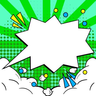 Comics Design Frames. Photo Frame Set With Boom Bubbles For Design Collage