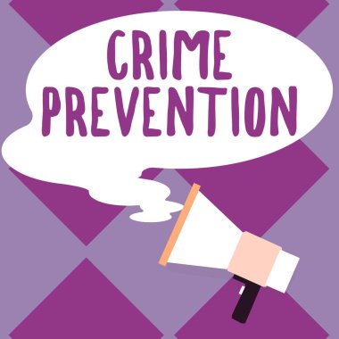 Metin başlığı Suç Önleme, İnternet Konsepti Federal Suç Eylemleri Yasadışı Faaliyetler Cezalandırılabilir