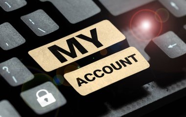 İlham kaynağımı gösteren metin Hesabımda, İnternet Konseptimde Eğer birisi ya da bir şey hesabında bir şey yazıyorsa