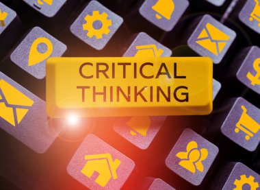 Conceptual caption Critical Thinking, Business showcase sequence of stages of a project requiring the longest time