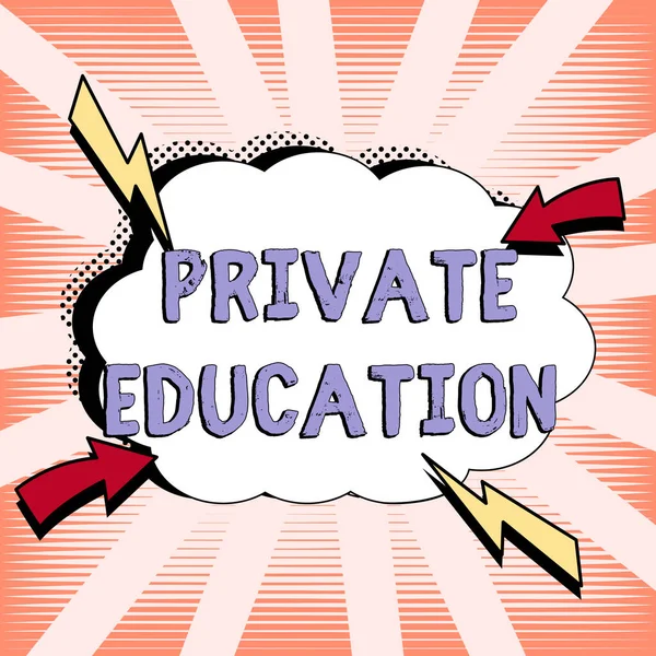 Inspiration showing sign Private Education, Business approach Belonging for use particular person or group people