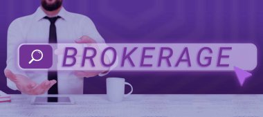 İşaret Aracı, üzerinde yazılan Sözcük, ticari müzakerelerde güvenilir bir ajan veya aracı görevi görüyor