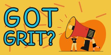 Writing displaying text Got Grit, Internet Concept A hardwork with perseverance towards the desired goal