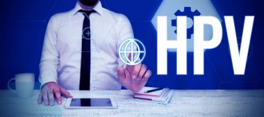 Cildinizi ve nemli zarları etkileyen Hpv, İş Yaklaşma Grubu virüslerini gösteren metin başlığı