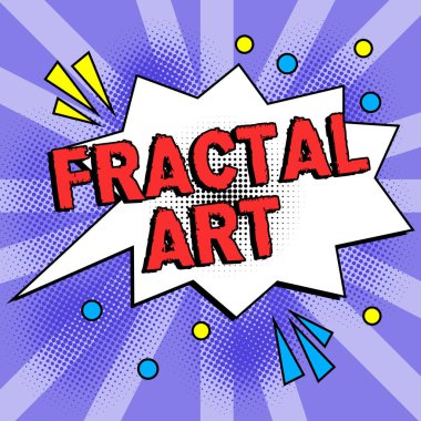 Fraktal Sanatı, İş Genel Bakış Alanını veya Açık Tartışma İçin Kullanılan Web sitesinin Bölümü