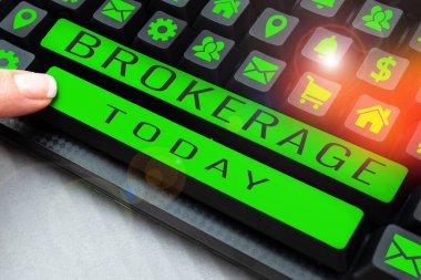 Komisyonculuğu gösteren imza, ticari müzakerelerde güvenilir bir ajan veya aracı görevi görüyor