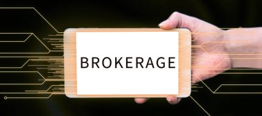 Komisyonculuk, Business showcase sunan metin başlığı ticari müzakerelerde güvenilir bir aracı veya aracı görevi görüyor