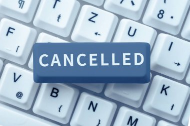 İptal edilen metin başlığı, İş Fikri planlanan olayın gerçekleşmeyeceğini belirleyin ya da açıklayın