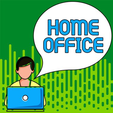 Metin İçişleri Ofisi, İş Fikir Alanı, resmi iş için bir kişi ikametgahında belirlenen metin yazımı