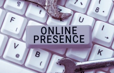 Çevrimiçi Varlığı gösteren metin işareti, çevrimiçi arama yoluyla bulunabilecek birinin iş yaklaşımı