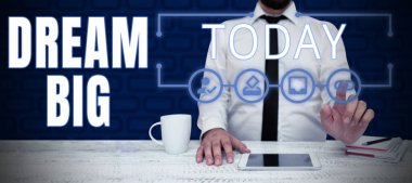 Ulaşmak istediğiniz yüksek değerli bir şeyi düşünmek için büyük iş yaklaşımı hayal edin.