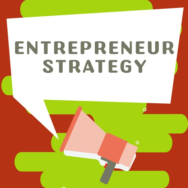 Handwriting Text Entrepreneur Strategy Business Showcase New Breed Producer Company — Stockfoto