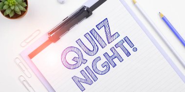 Bireyler arasındaki kavramsal gösteri Quiz Night, Internet Kavramsal akşam testi bilgisi yarışması