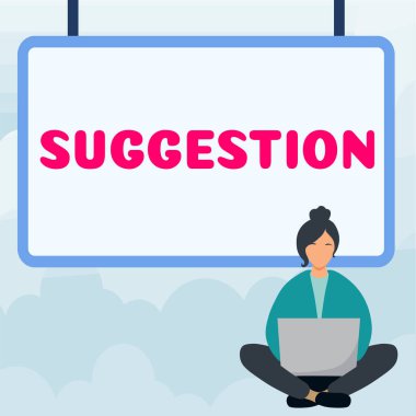 El yazısı işareti öneri, bir düşüncenin işleyişi için sözcük, fikirlerin ortaklığı yoluyla diğerine yol açar.