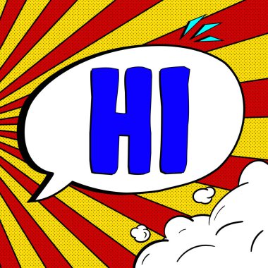 Metin gösterimi yazılıyor Selam, iş fikri selamlama olarak kullanılıyor ya da bir telefon görüşmesi başlatmak için