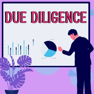 Writing displaying text Due Diligence, Conceptual photo avoid harming other business property for an agreement