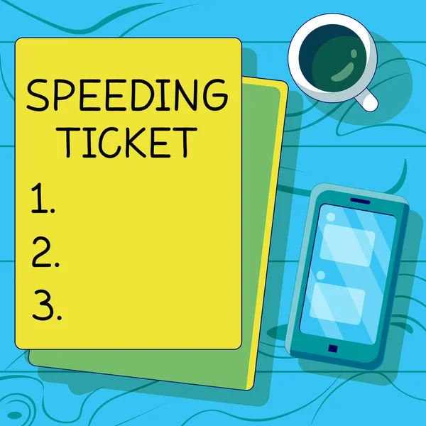 Znak Tekstowy Pokazujący Bilet Prędkość Słowo Test Psychologiczny Dla Maksymalnej — Zdjęcie stockowe