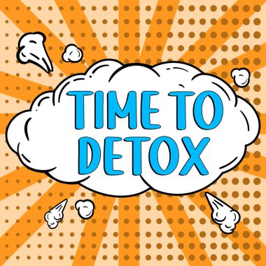 Diyet Beslenme Sağlığı Bağımlılığı Tedavisi İçin İlham Arındırma, İş Gösterme Anı metni