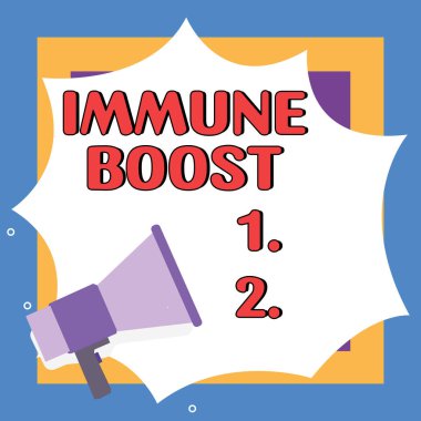 El yazısı metni immün güçlendirici, patojenlerin gelişimini engelleyen belirli bir hastalığa karşı koyabilme kavramı