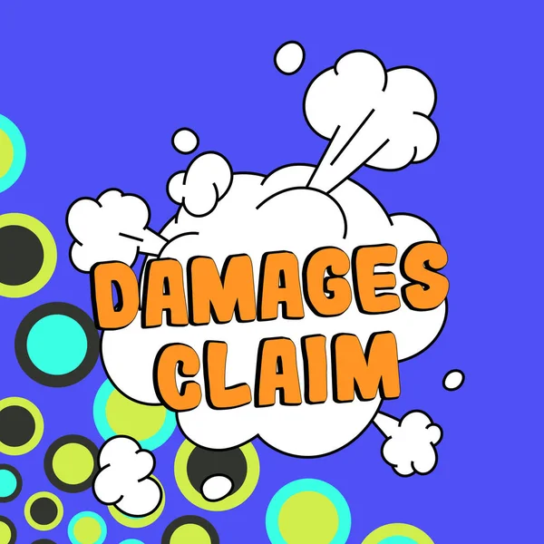 Conceptual Display Damages Claim Business Showcase Igénykompenzáció Perigate Insurance File — Stock Fotó