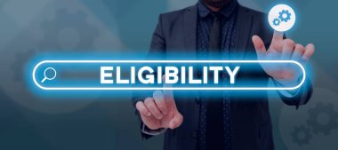 Uygun bir şey yapma ya da elde etme hakkının olduğunu gösteren metin işareti, iş vitrini durumu