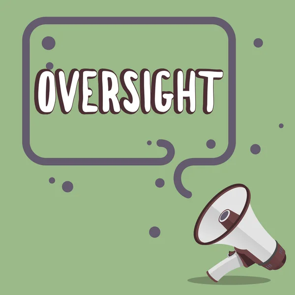 Conceptual Display Oversight Business Showcase Watch Organize Job Make Certain — Zdjęcie stockowe